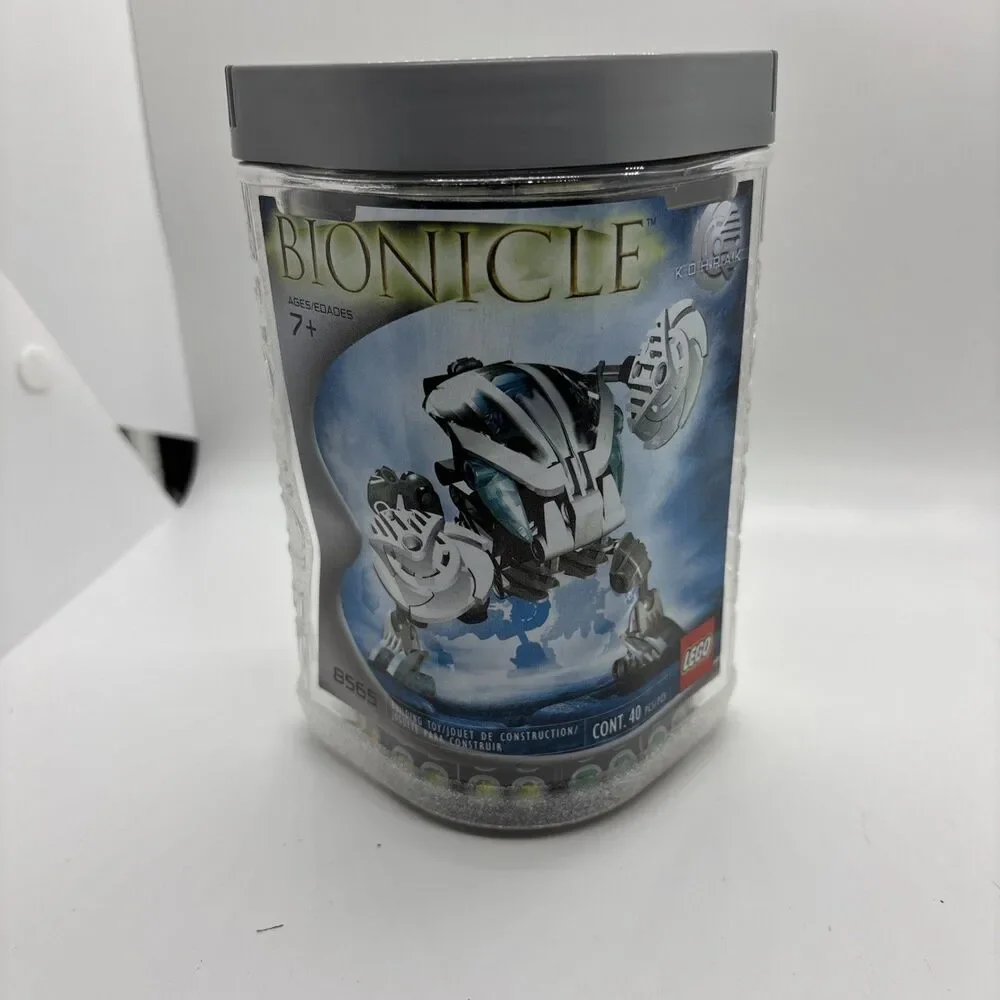 LEGO BIONICLE: Kohrak (8565) Complete, instructions and canister